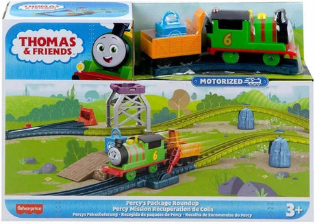 Thomas & Friends: Motorized Track Set - Percy's Cargo Run