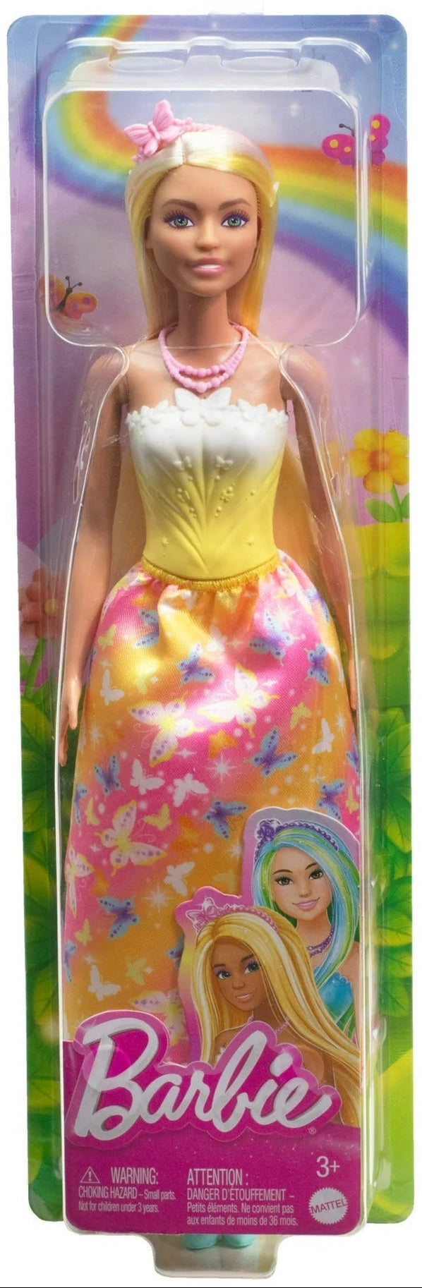Barbie: Dreamtopia Princess - Yellow & Pink Dress