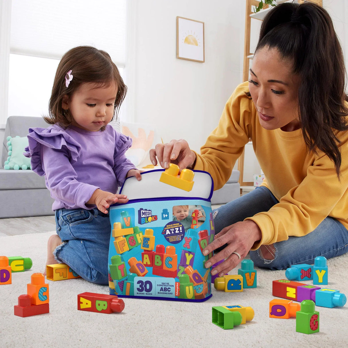 Mega Bloks: ABC Building Bag