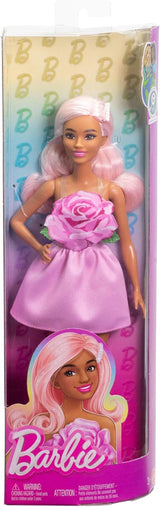 Barbie: Fashionista Doll - Strapless Rose Dress