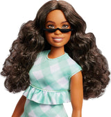 Barbie: Fashionista Doll - Green Gingham Dress