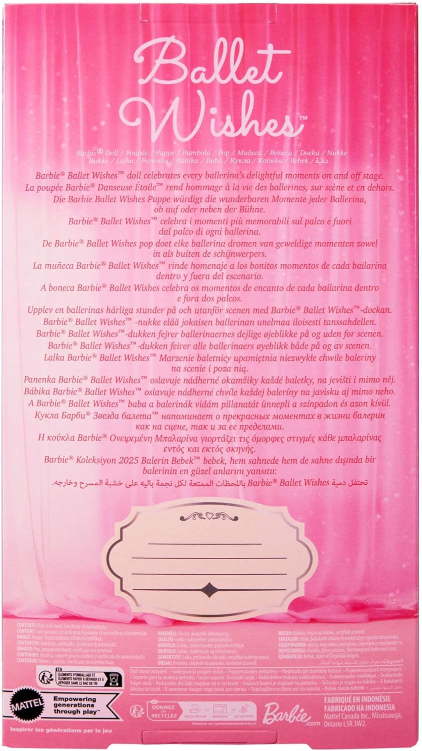 Barbie Signature: Ballet Wishes Doll