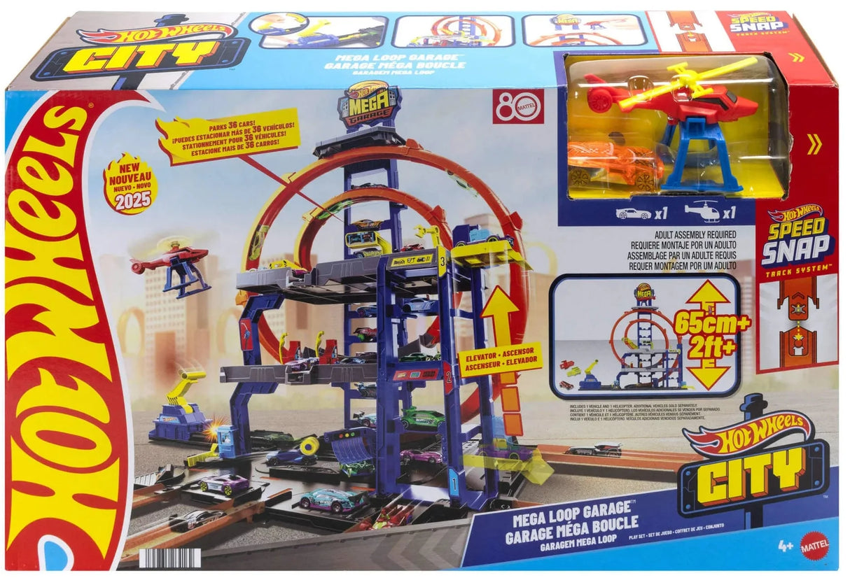 Hot Wheels: Mega Loop Garage Playset