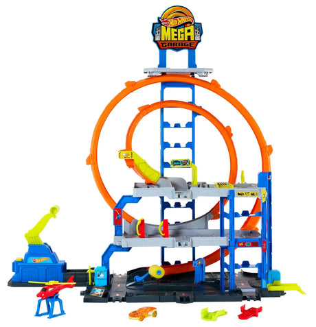 Hot Wheels: Mega Loop Garage Playset