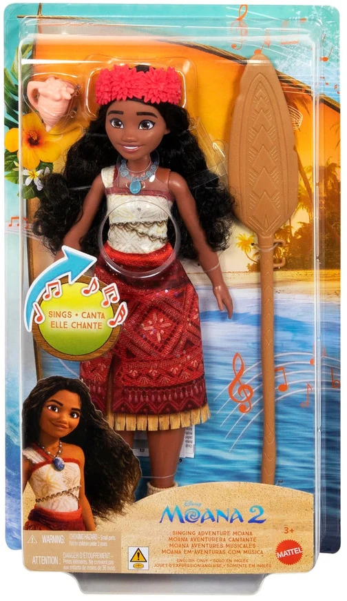 Moana 2 Singing Adventure Moana Doll