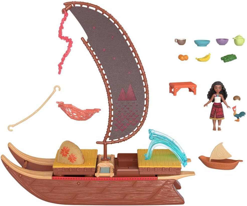 Moana 2: Moana's Adventure Canoe