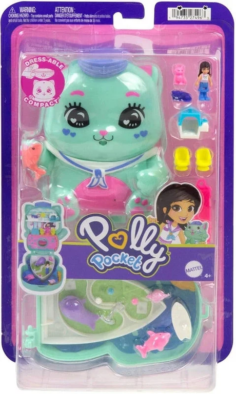 Polly Pocket: Pocket World - Set Sail Kitty