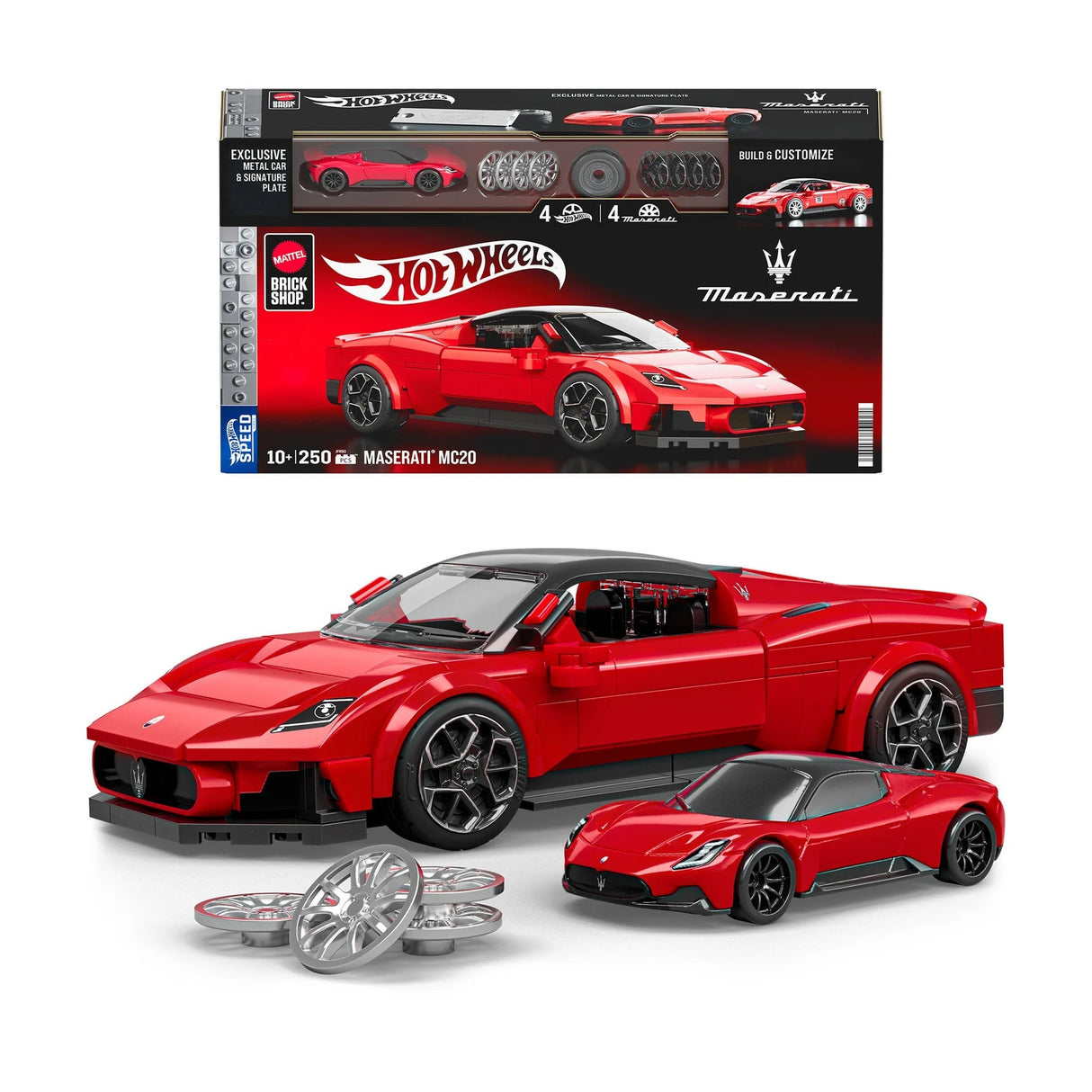Mattel Brick Shop: Hot Wheels Maserati MC20
