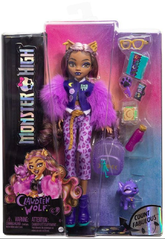 Monster High Fashion Doll: Clawdeen Wolf