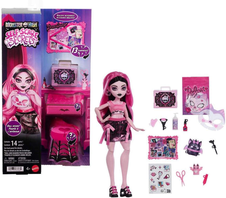 Monster High: Self-Scare Secrets - Draculaura Doll