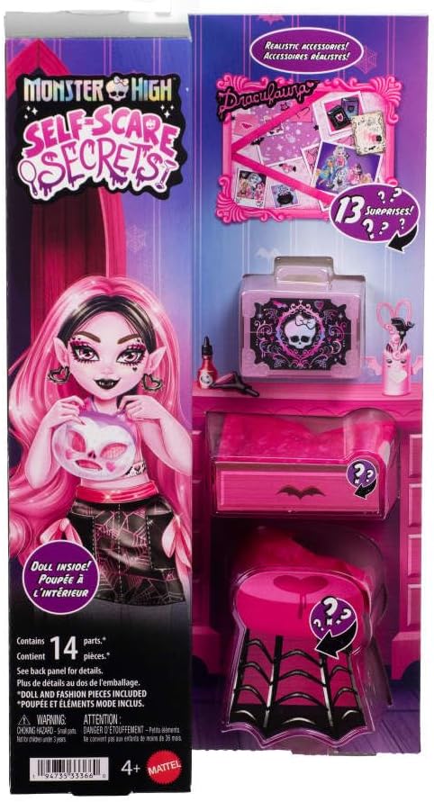Monster High: Self-Scare Secrets - Draculaura Doll