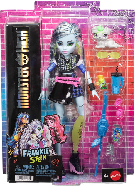 Monster High Fashion Doll: Frankie Stein - Cropped Sweater