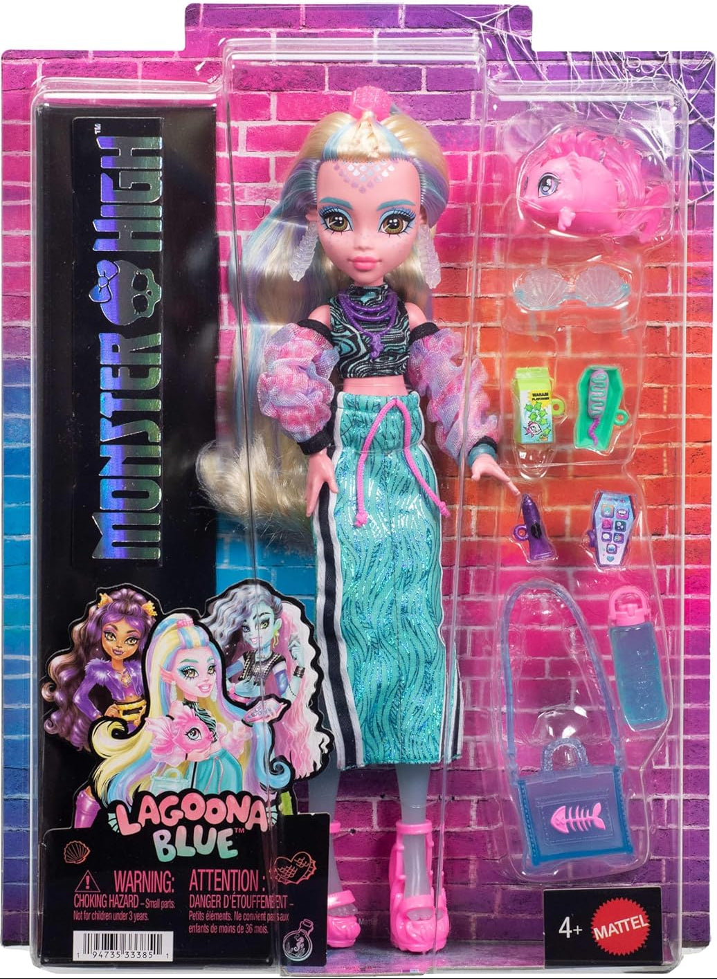 Monster High Fashion Doll: Lagoona Blue