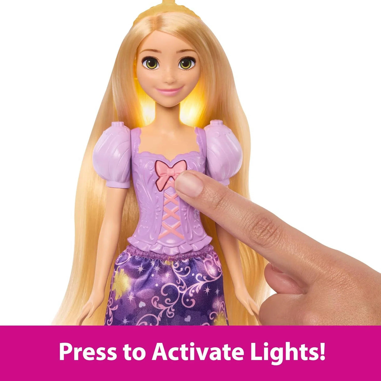Disney Princess: Rapunzel Light-Up Hair Doll