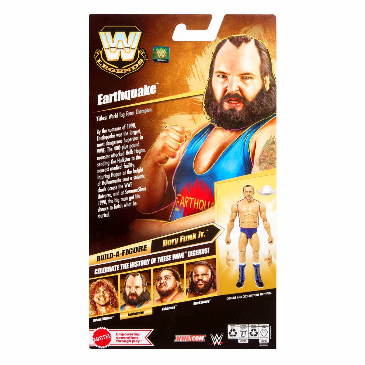 WWE: Legends Elite Collection - Earthquake