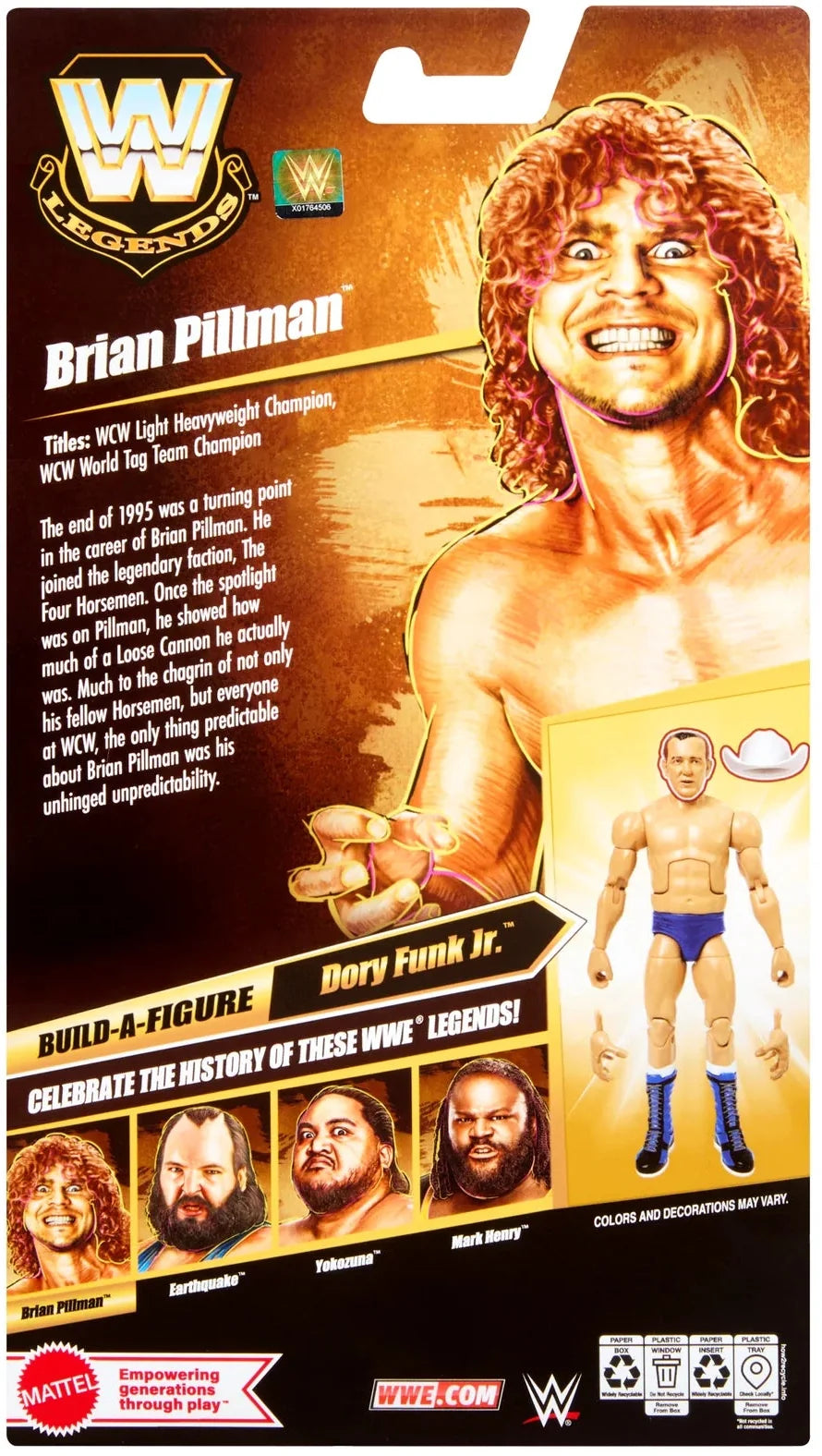 WWE: Legends Elite Collection - Brian Pilman