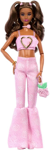 Barbie: Deluxe Style - Pink Denim Crop Top