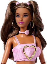Barbie: Deluxe Style - Pink Denim Crop Top
