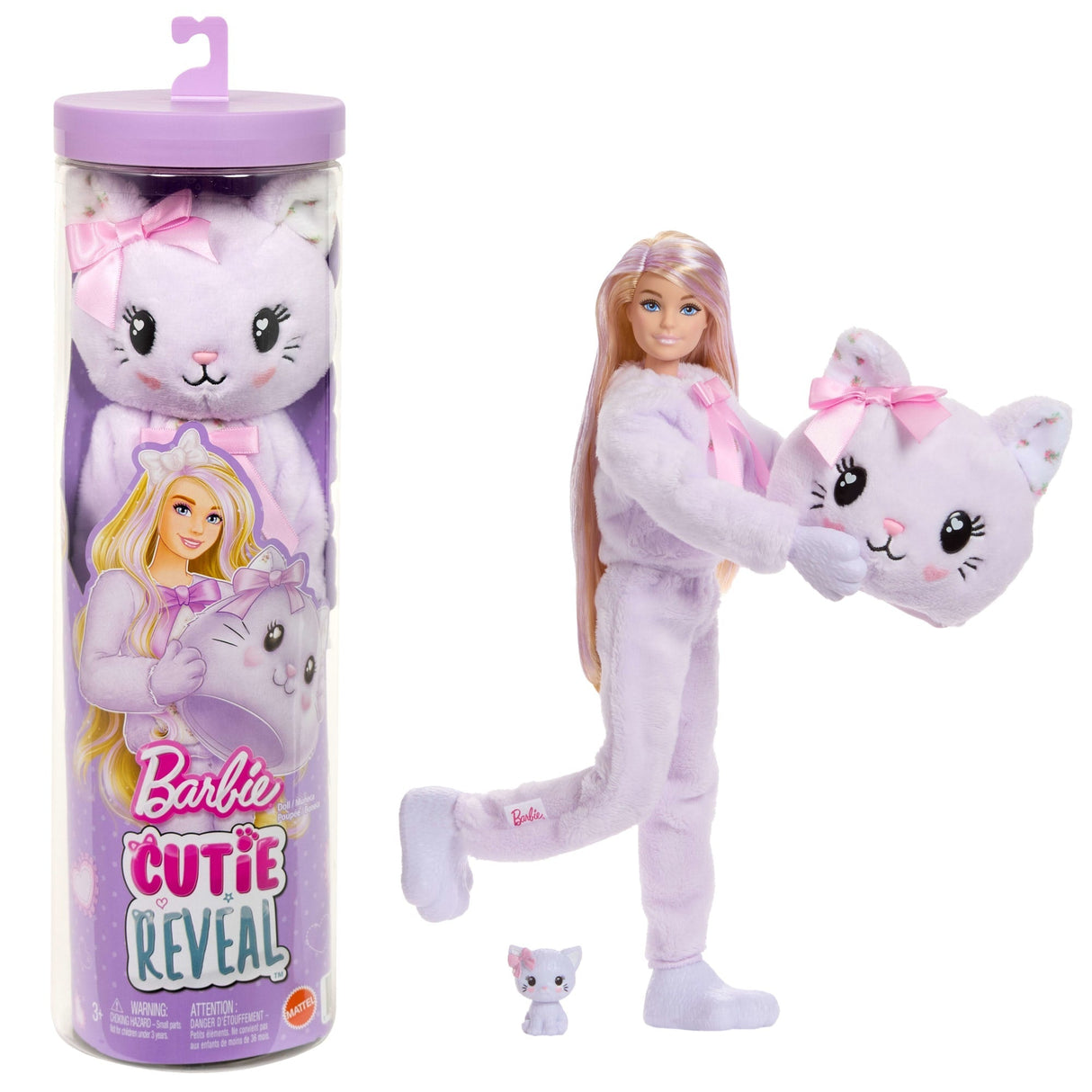 Barbie Cutie Reveal: Purple Kitten