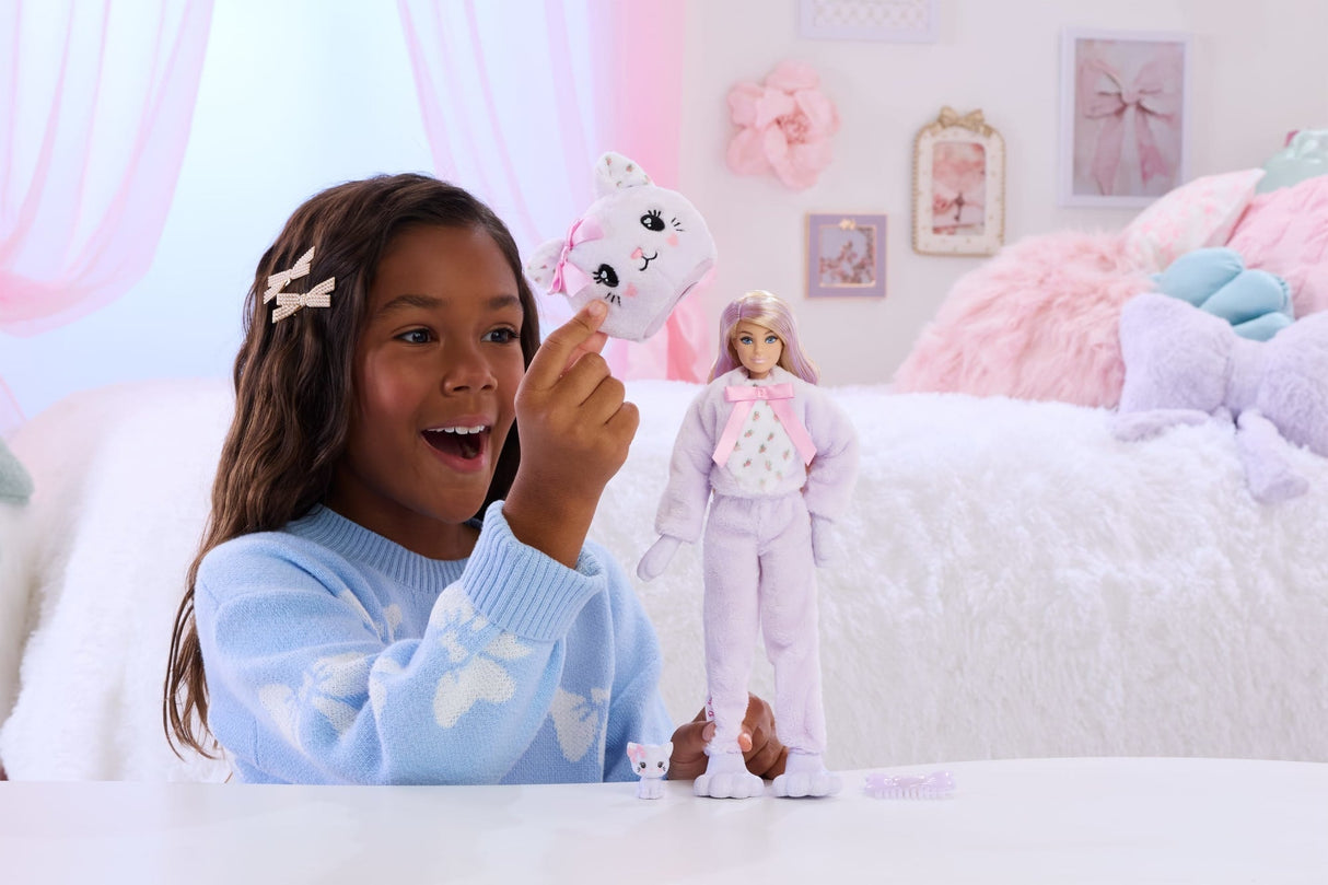 Barbie Cutie Reveal: Purple Kitten