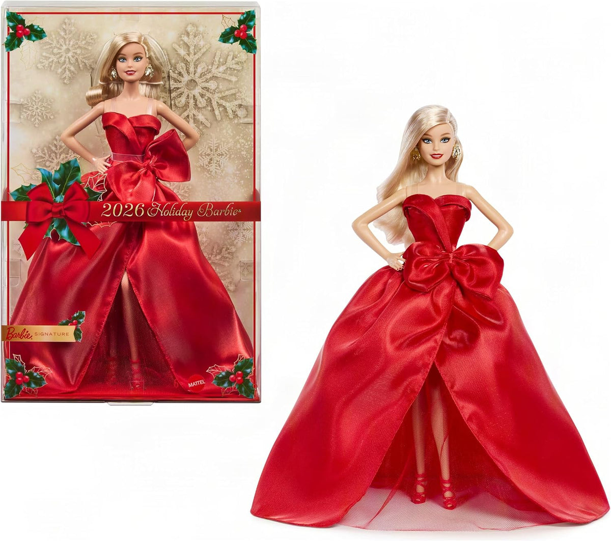 Barbie Signature: 2026 Holiday Barbie Fashion Doll