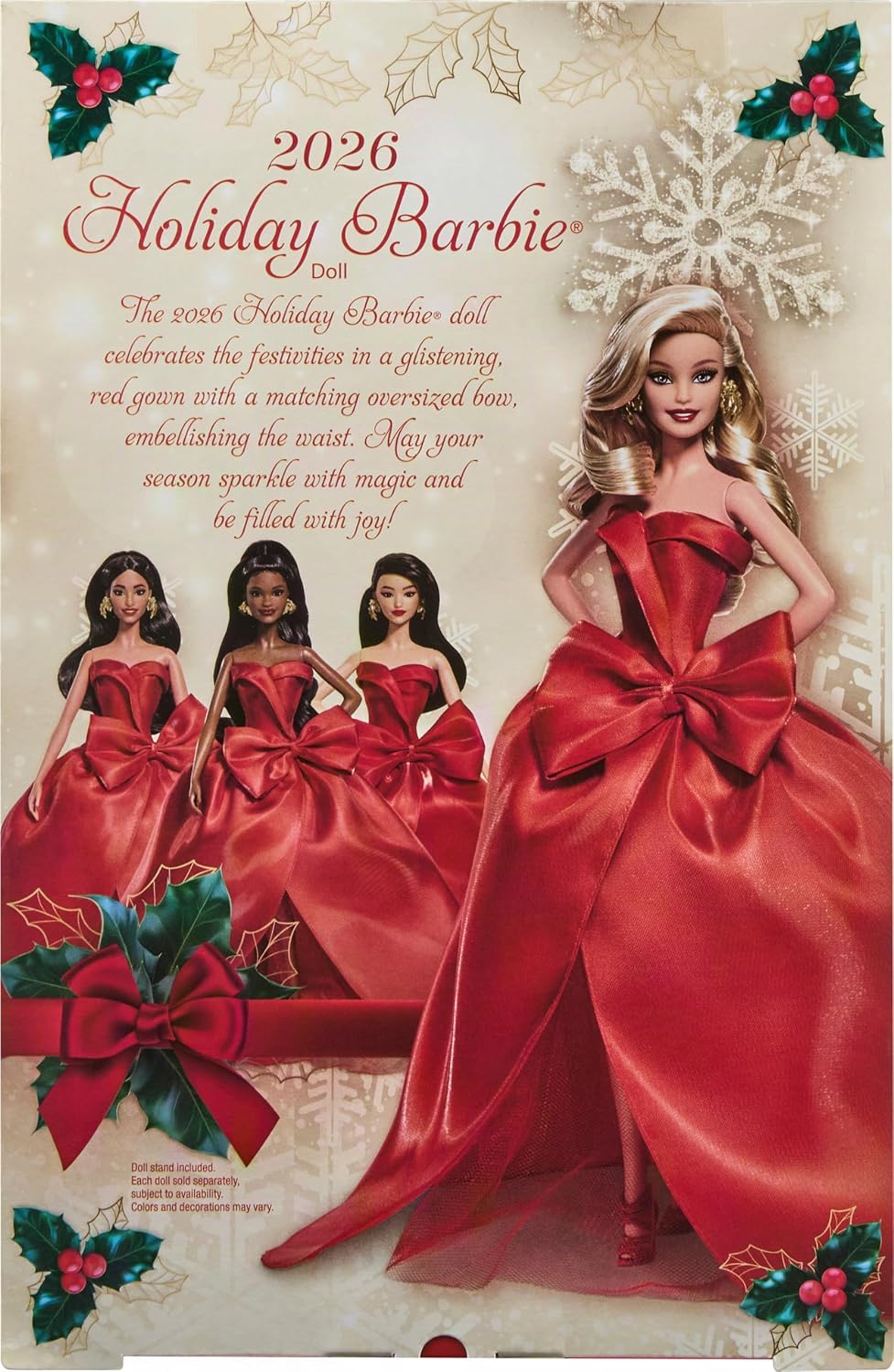 Barbie Signature: 2026 Holiday Barbie Fashion Doll