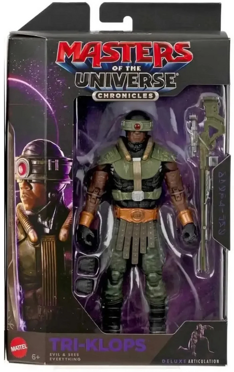 Masters of the Universe Chronicles: Tri-Klops Action Figure - 6.5 inch