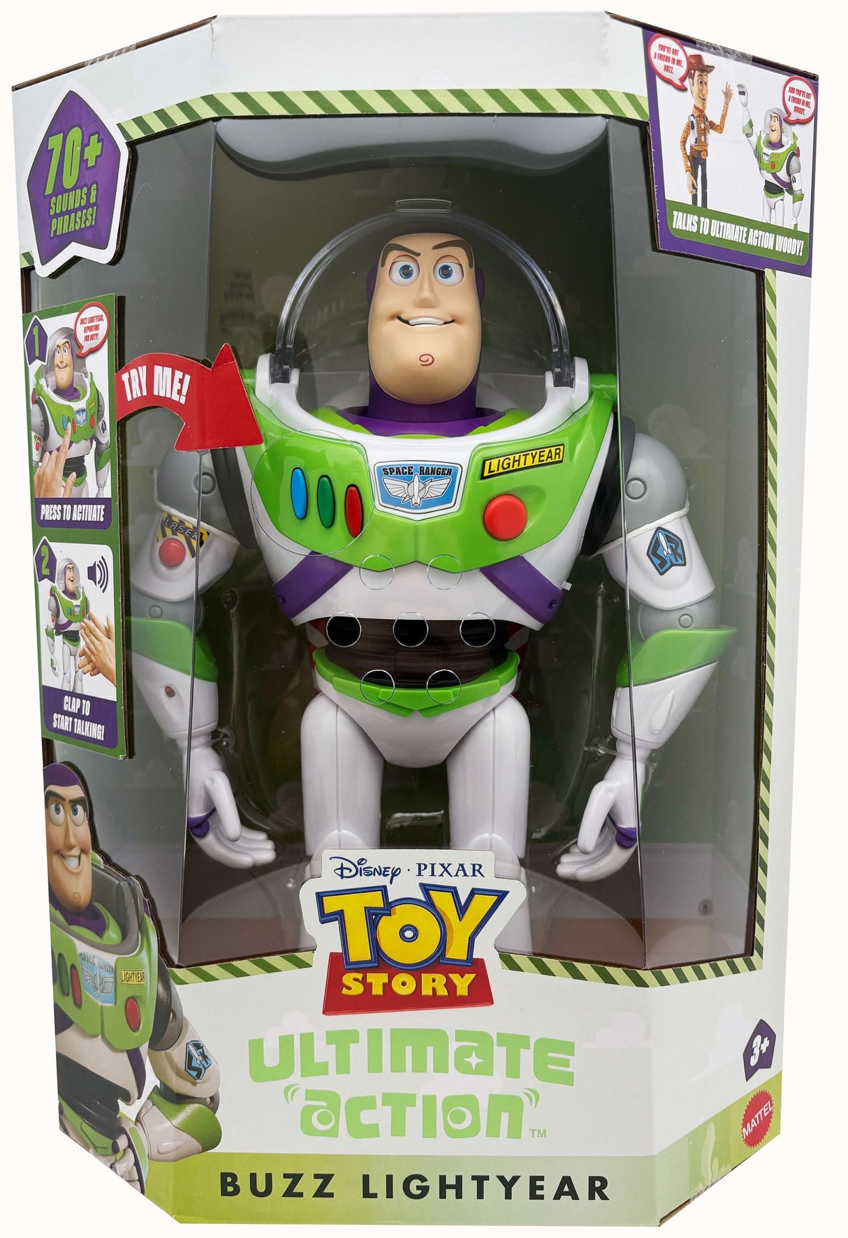 Toy Story: Ultimate Action Buzz Lightyear - 12 inch Figure