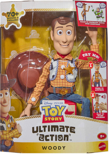 Toy Story: Ultimate Action Woody - 16 inch Figure