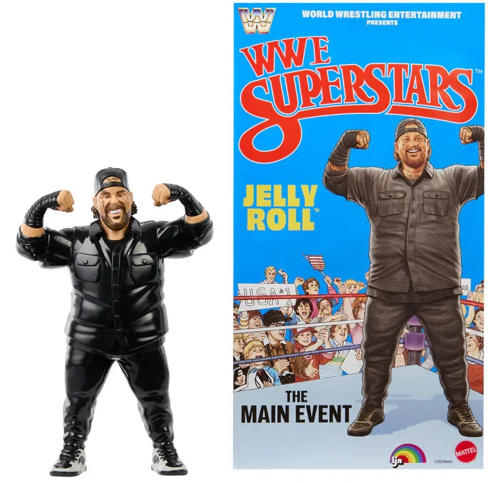 WWE LJN Superstars Action Figure - Jelly Roll