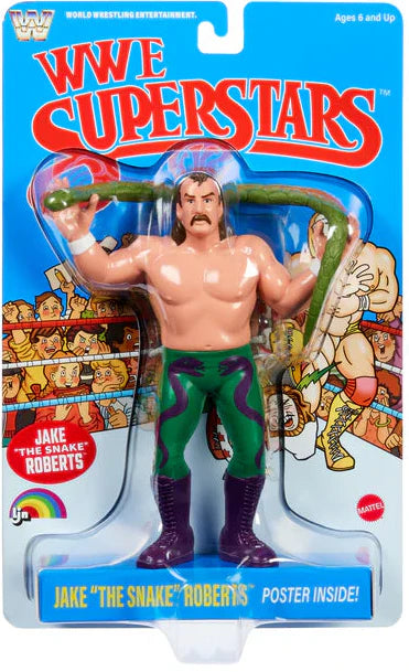 WWE LJN Superstars Action Figure - Jake 'The Snake' Roberts