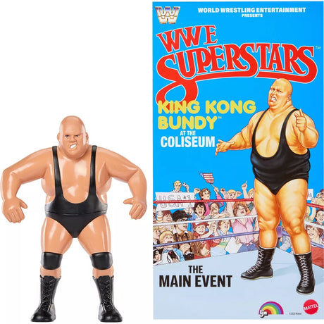 WWE: LJN Superstars Action Figure - King Kong Bundy