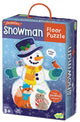 Peaceable Kingdom: Floor Puzzle Snowman 40 Pieces