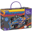 Peaceable Kingdom: Floor Puzzle Racecar 48 Pieces
