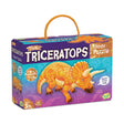 Peaceable Kingdom: Floor Puzzle Triceratops 52 Pieces