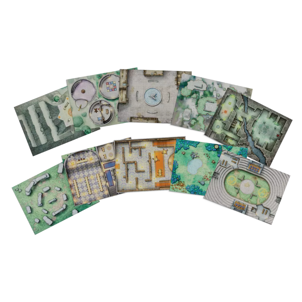 D&D Arcana Unleashed Map Pack
