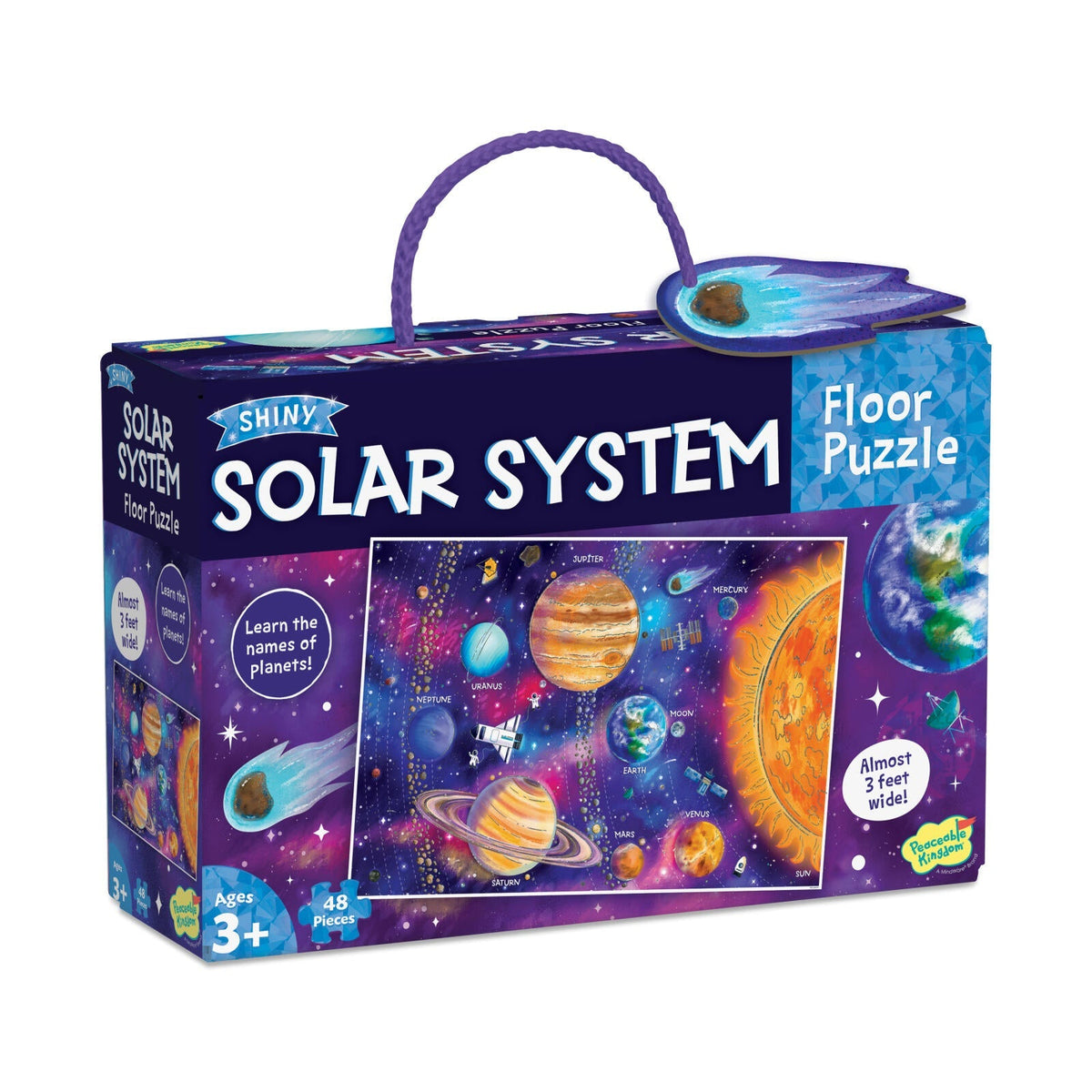MindWare: Floor Puzzle Solar System Floor 48 Piece