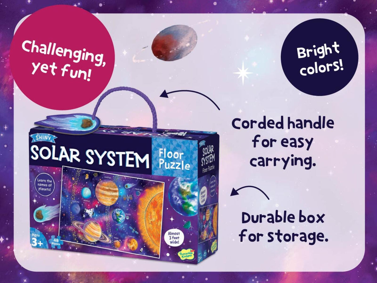 MindWare: Floor Puzzle Solar System Floor 48 Piece