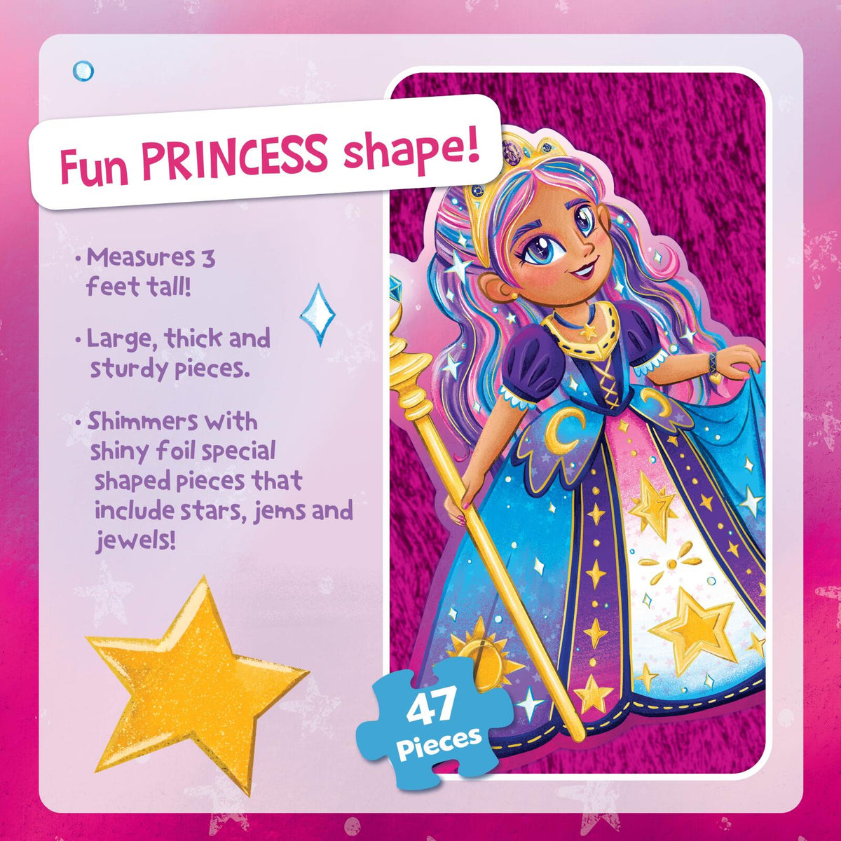 MindWare: Floor Puzzle Princess 47 Pieces