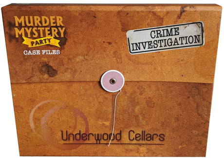 Murder Mystery Party Case Files: Underwood Cellars