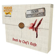Murder Mystery Party Case Files: Death by Chefs Knife