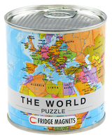 100 Piece Magnetic Puzzle - World