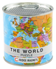 100 Piece Magnetic Puzzle - World