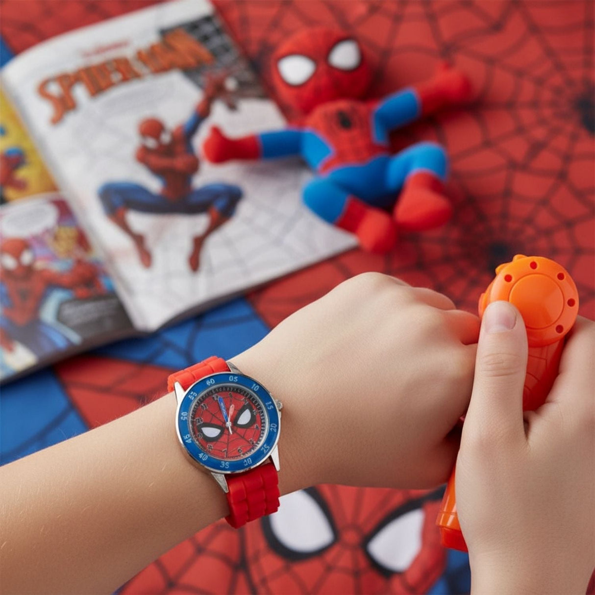 Time Teacher Watch - 
Spiderman