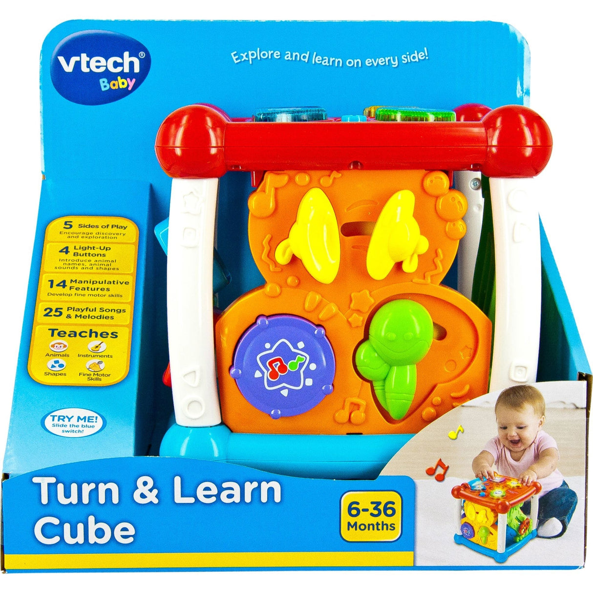 VTech Turn And Learn Cube