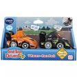 Vtech Toot-Toot Drivers Race Car - 2-Pack (Orange + Dark Grey)