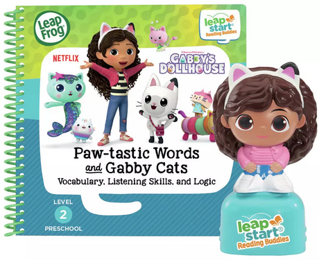 LeapStart Buddies - Gabby's Dollhouse Paw-Tastic Words And Gabby Cats