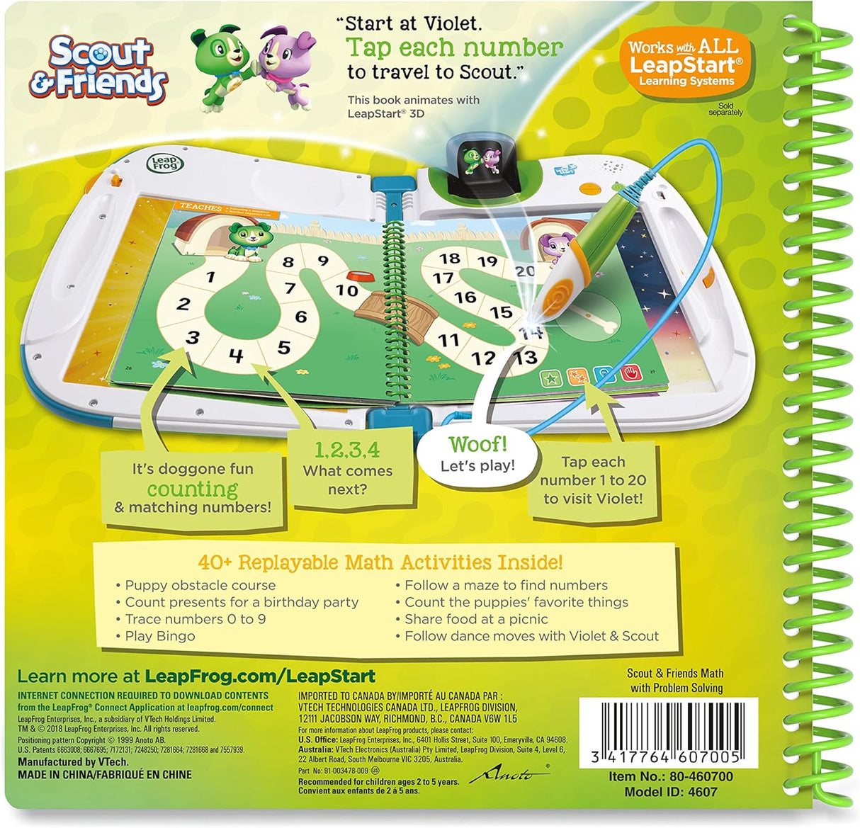 LeapStart Buddies - Scout & Friends Maths With Problem Solving