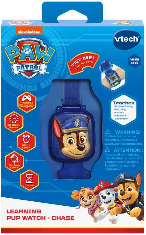 VTech Paw Patrol Learning Watch - Chase (2022)
