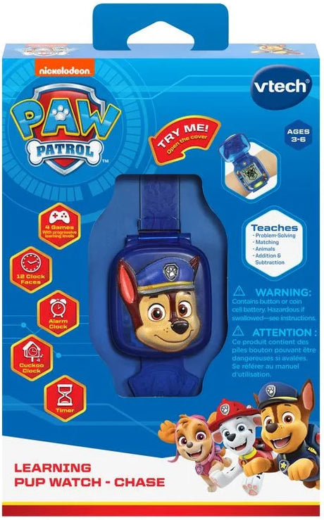 VTech Paw Patrol Learning Watch - Chase (2022)